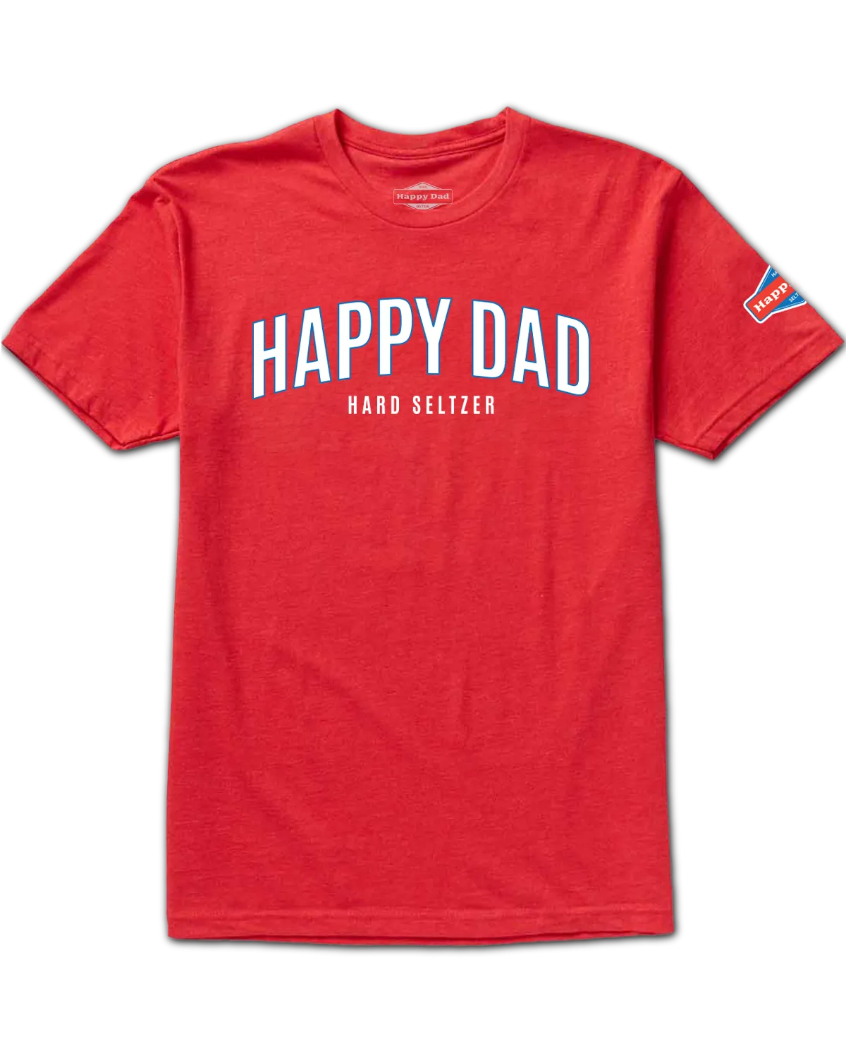 Happy Dad Arch Tee (Red)