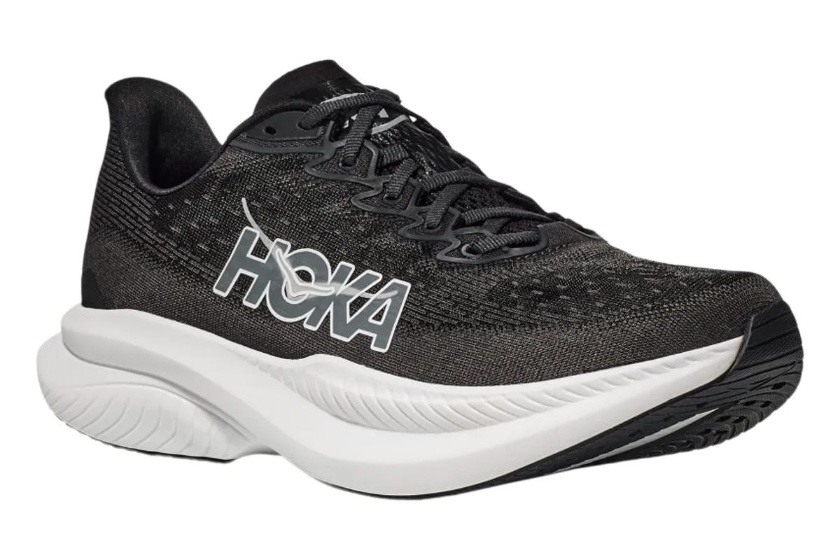 Hoka Mach 6 D Black/White Mens