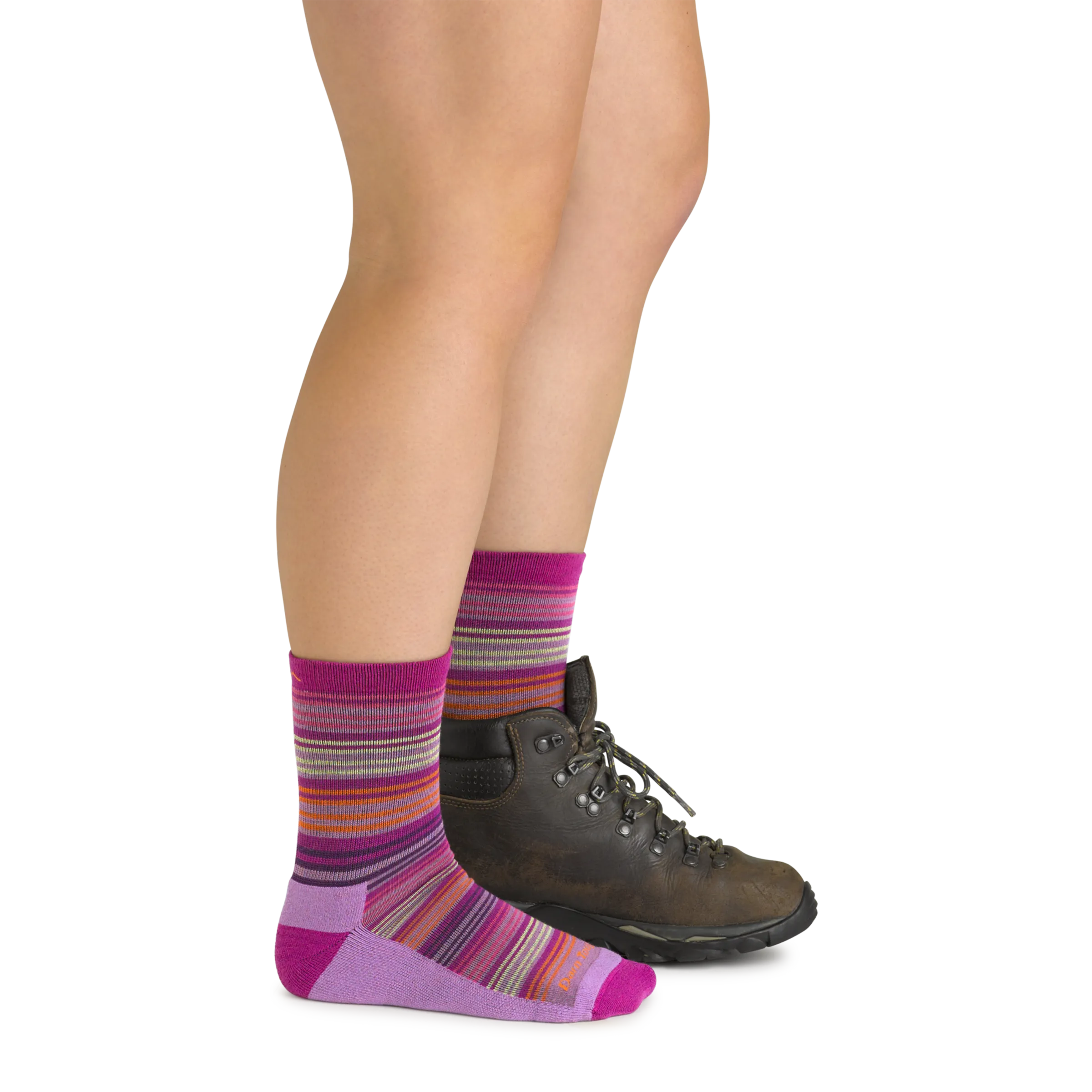 Kids Zebra Canyon Micro Crew  Lightweight Hiking Sock