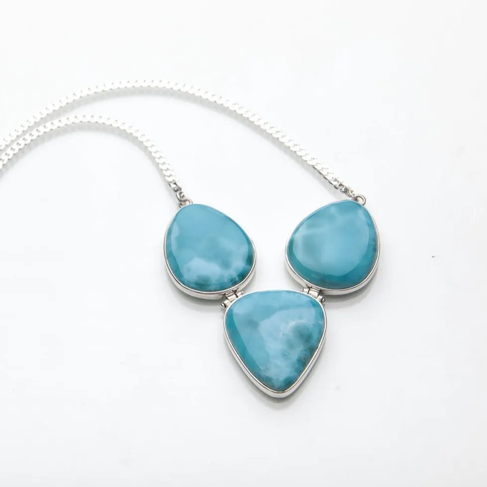 Larimar Necklace Mafa