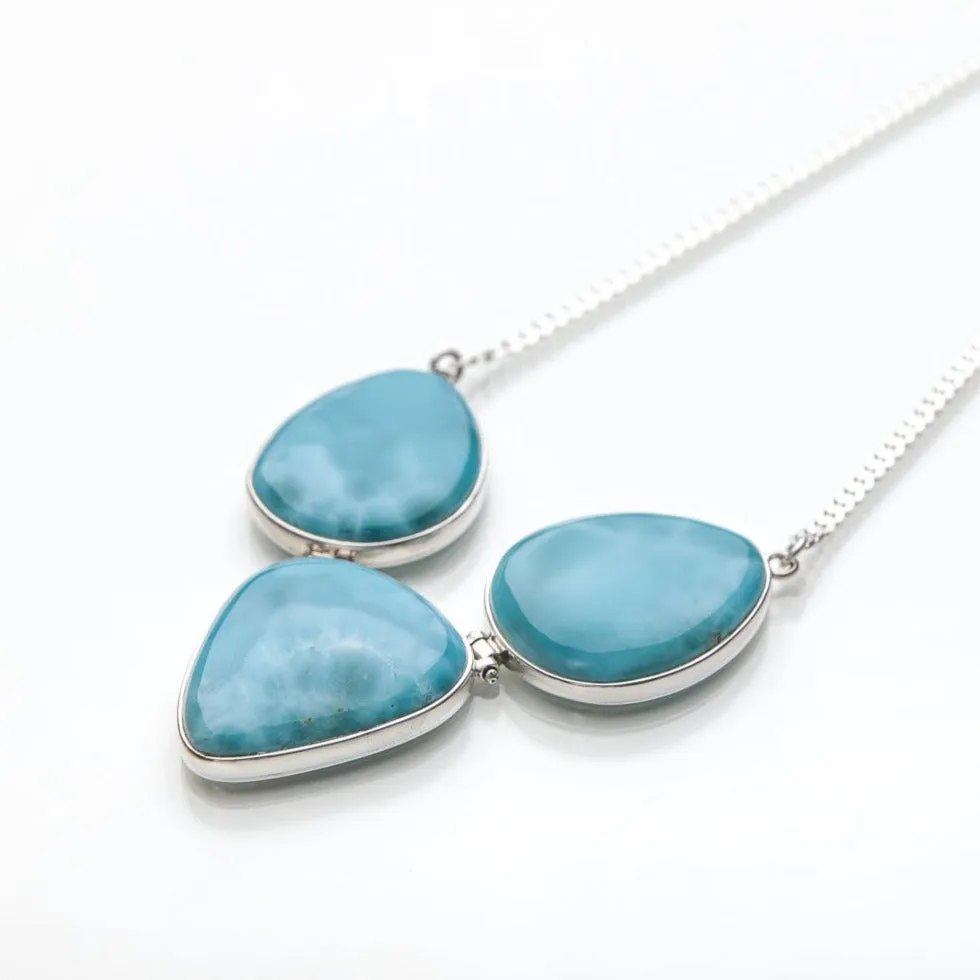 Larimar Necklace Mafa