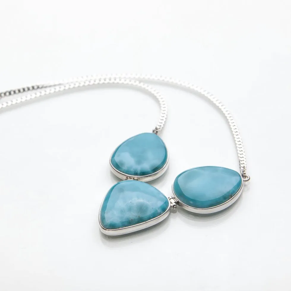 Larimar Necklace Mafa