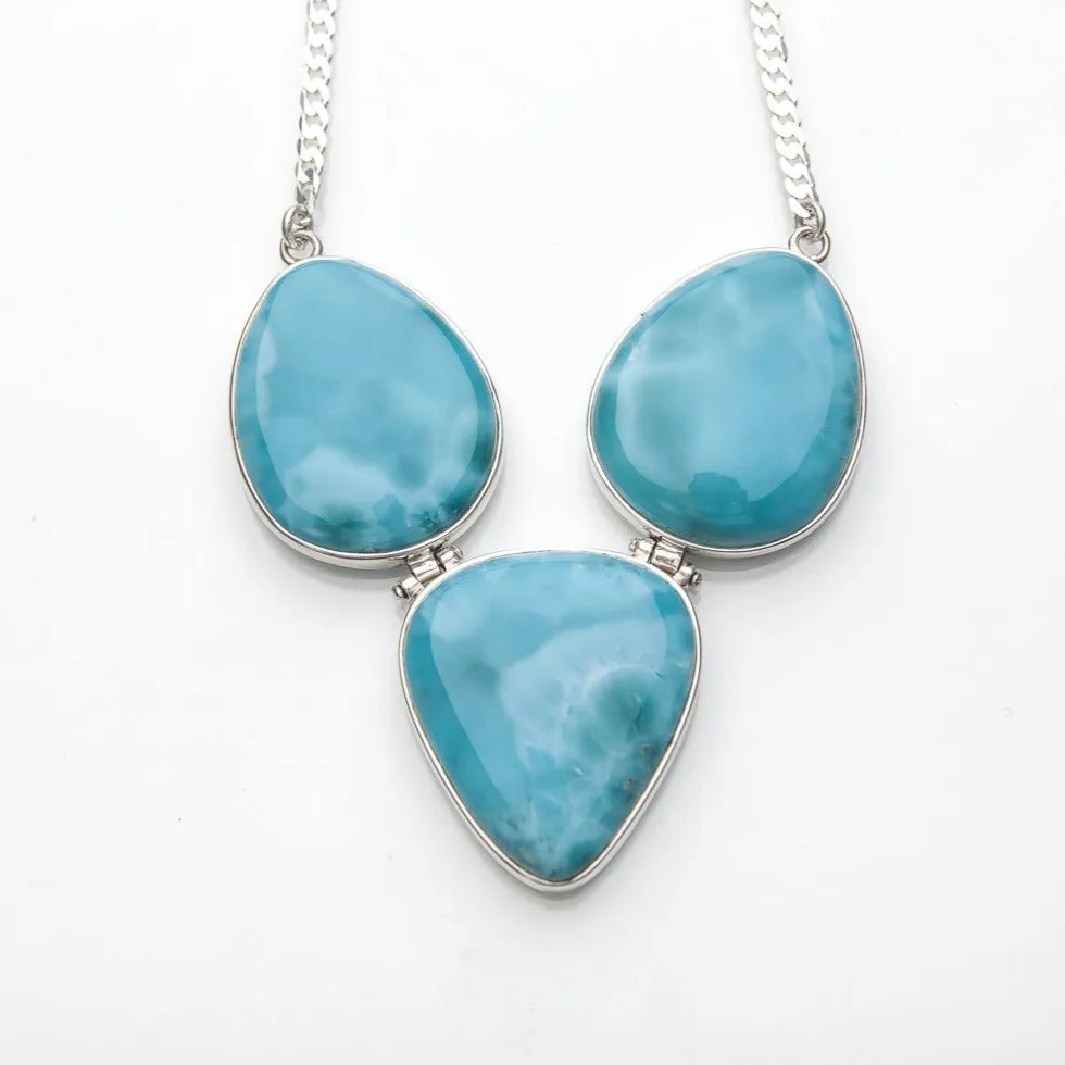 Larimar Necklace Mafa