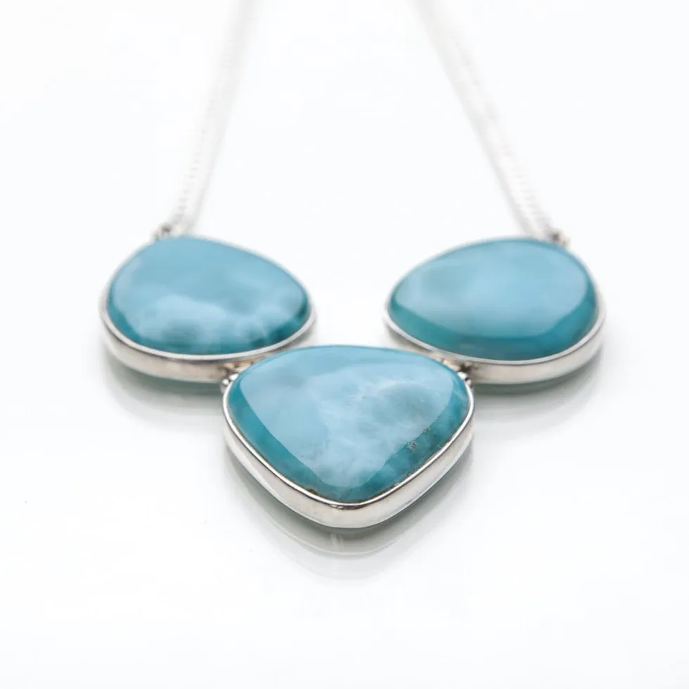 Larimar Necklace Mafa