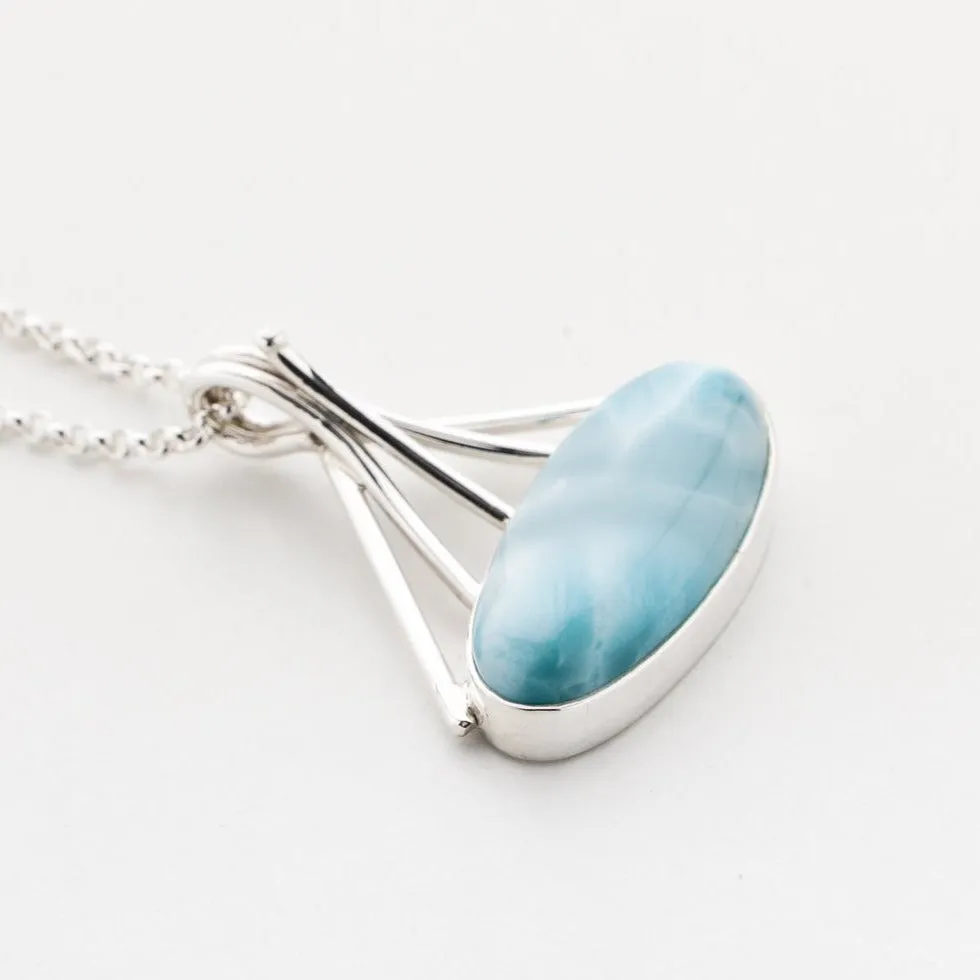 Larimar Pendant Felegname