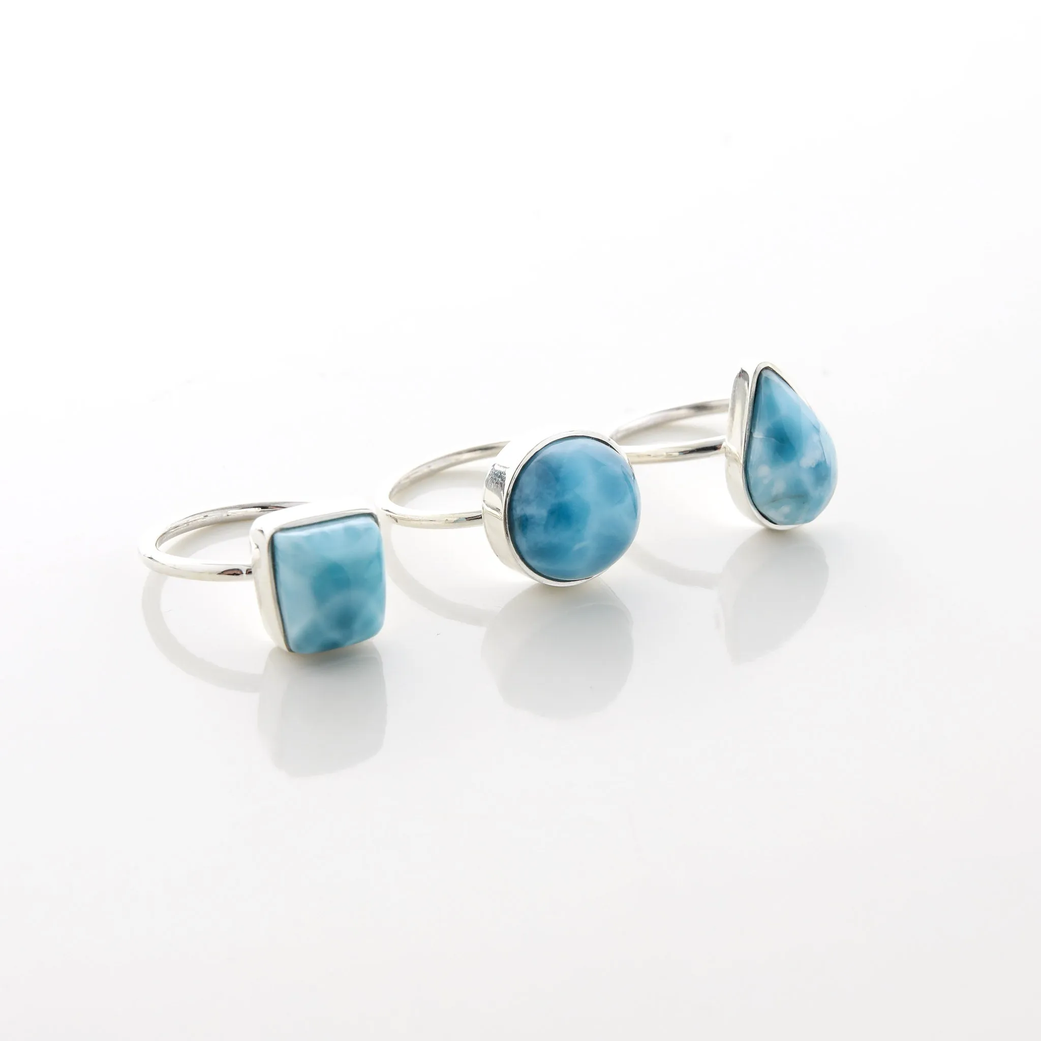 Larimar Ring Trio Esme