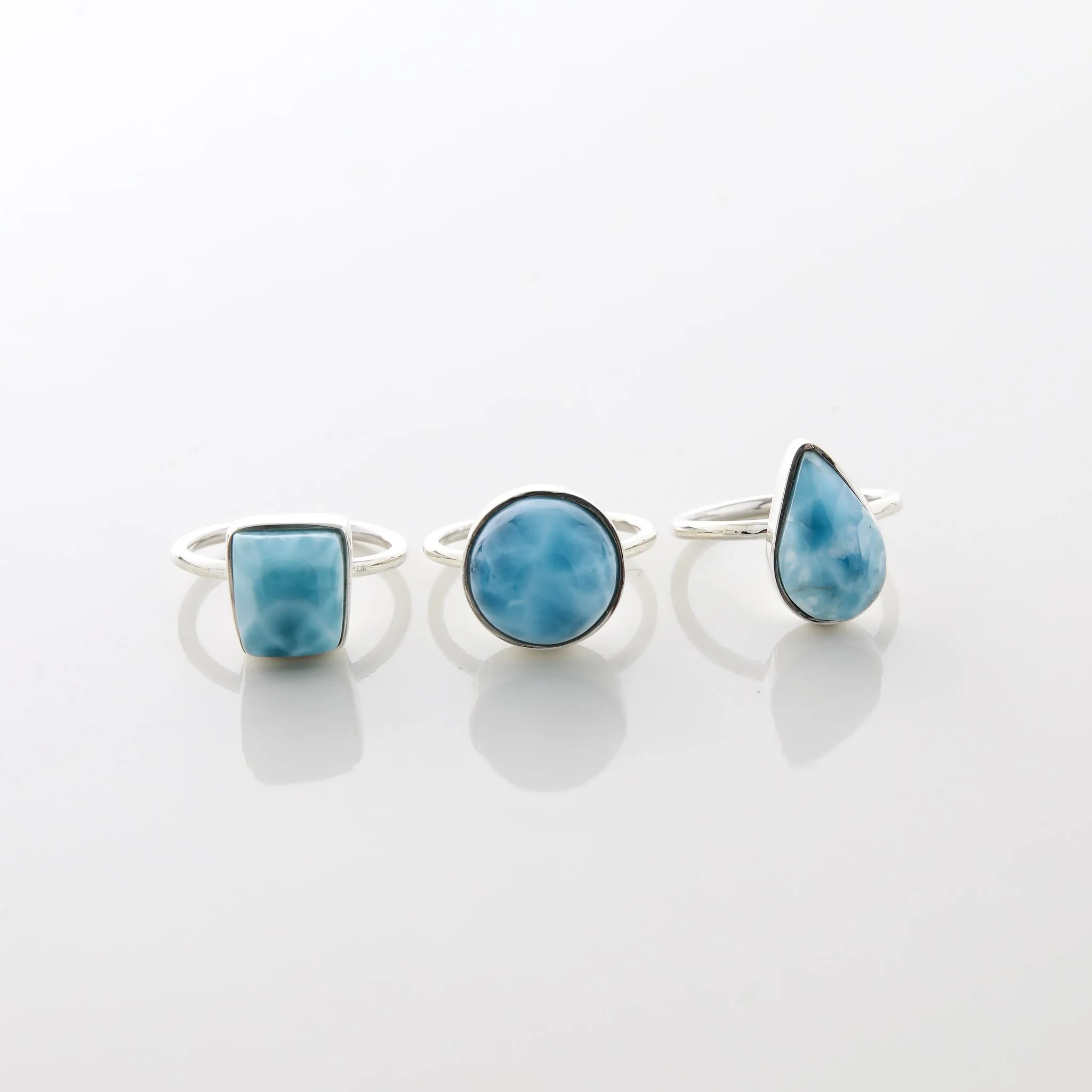 Larimar Ring Trio Esme