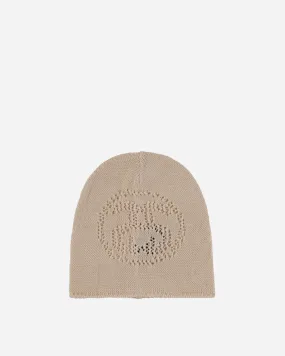 Loose Knit SS-Link Skullcap Oatmeal