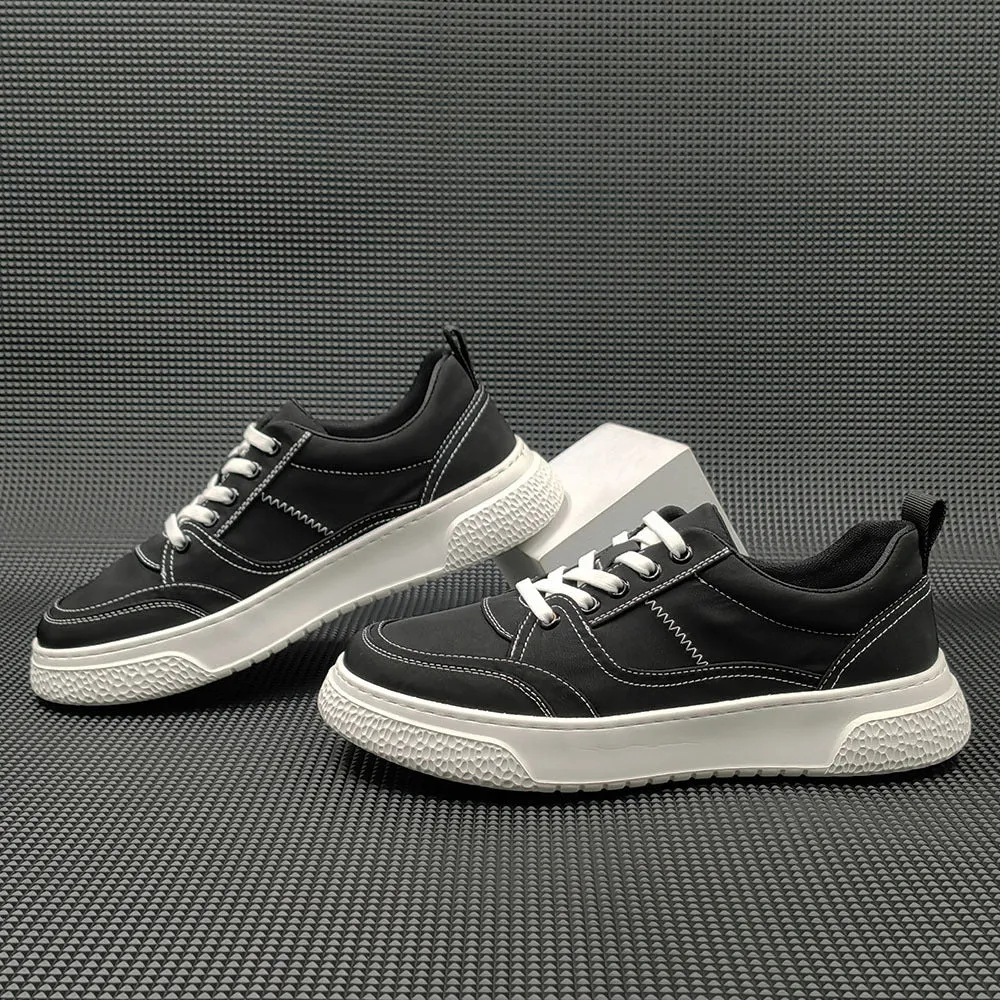 Men Minimalist Canvas Flat Casual Shoes