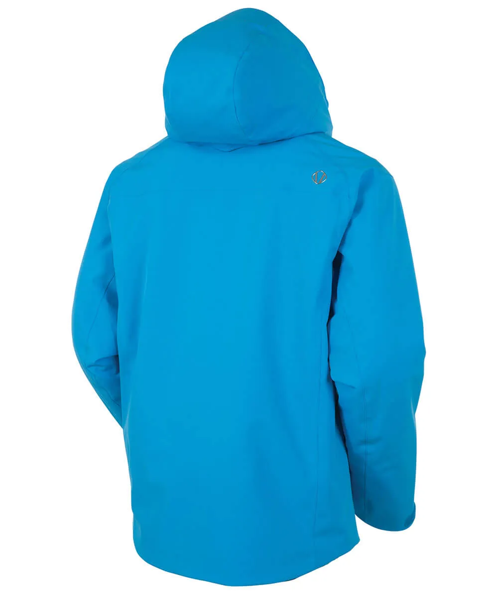 Men's Vibe Waterproof Insulated Stretch Jacket with Removable Hood