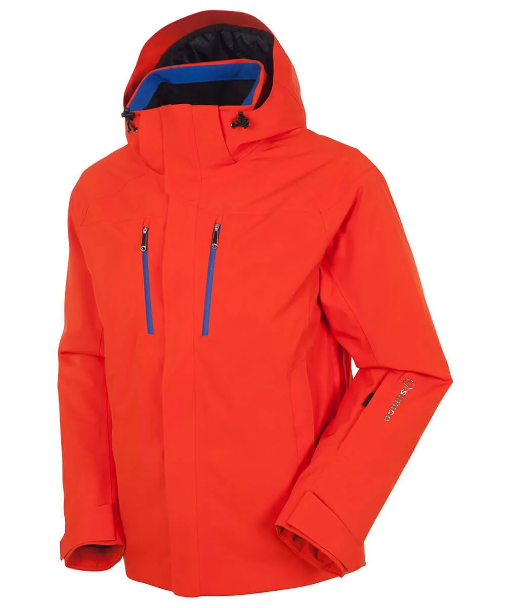 Men's Vibe Waterproof Insulated Stretch Jacket with Removable Hood