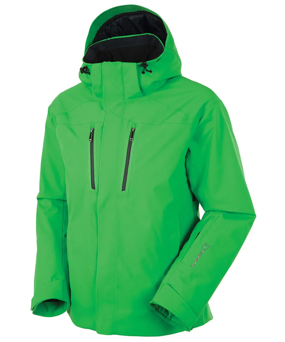 Men's Vibe Waterproof Insulated Stretch Jacket with Removable Hood