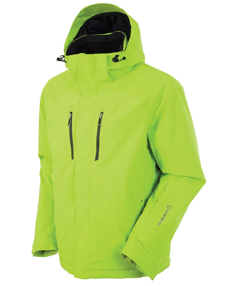 Men's Vibe Waterproof Insulated Stretch Jacket with Removable Hood