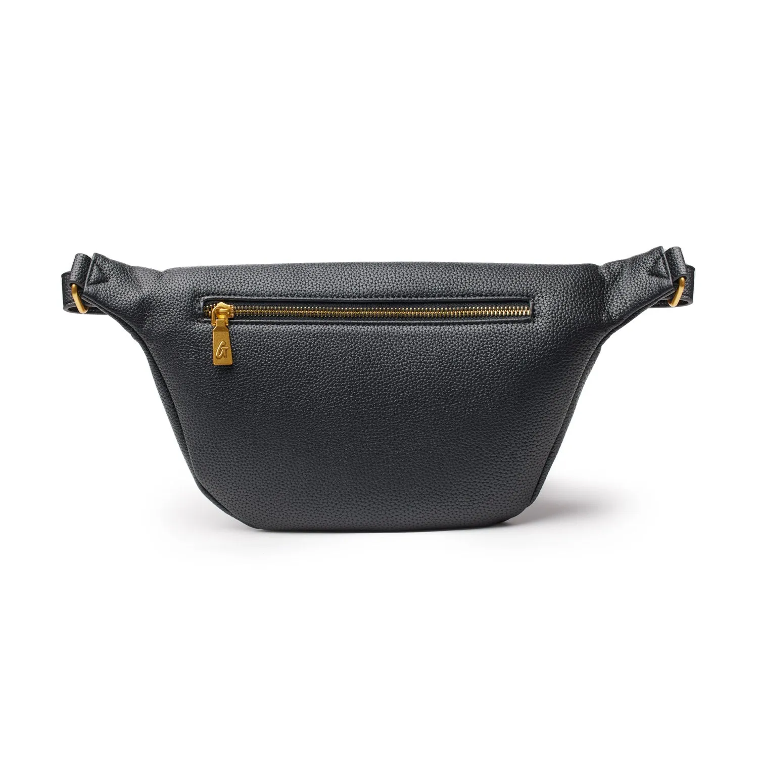 PEBBLE FANNY PACK BLACK