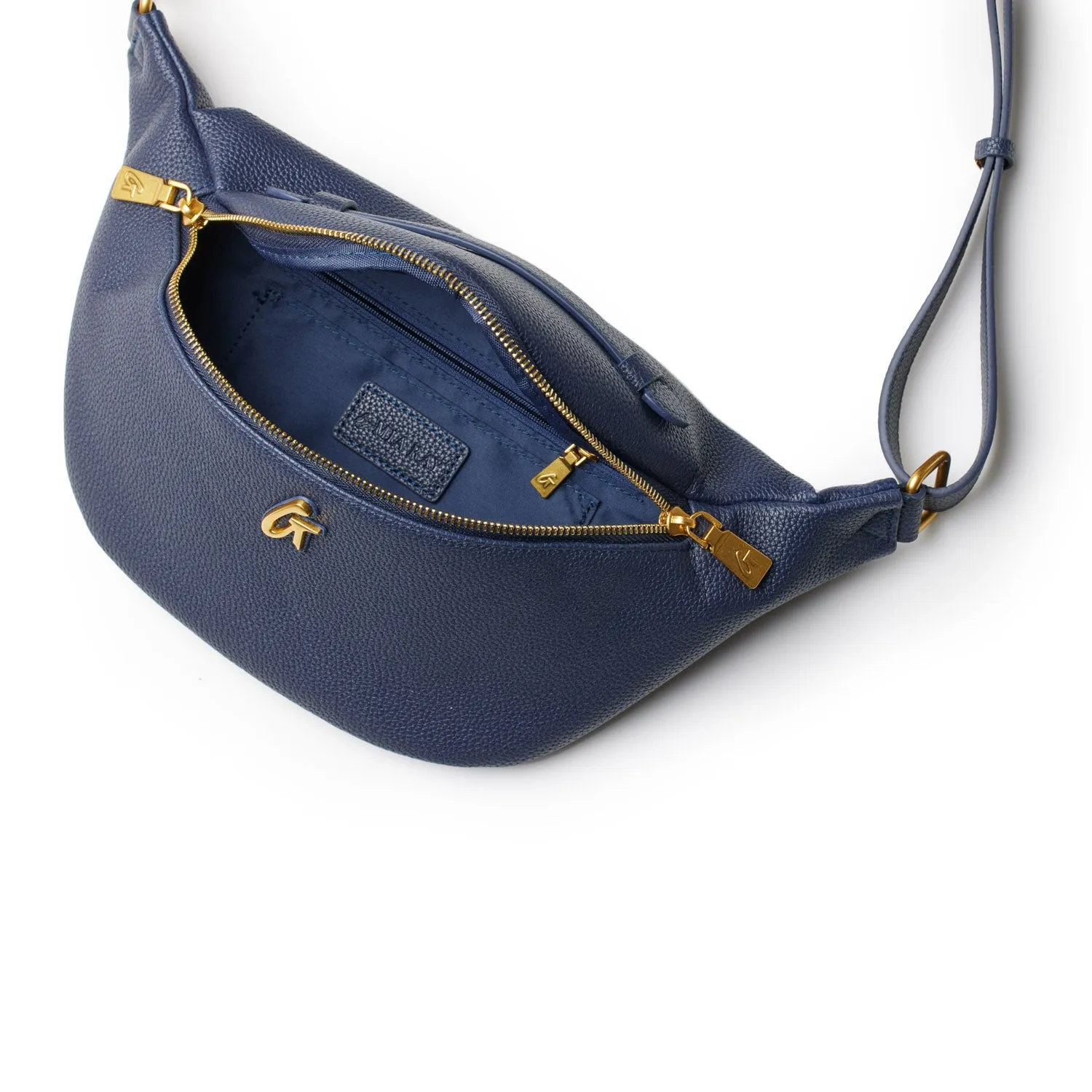 PEBBLE FANNY PACK NAVY