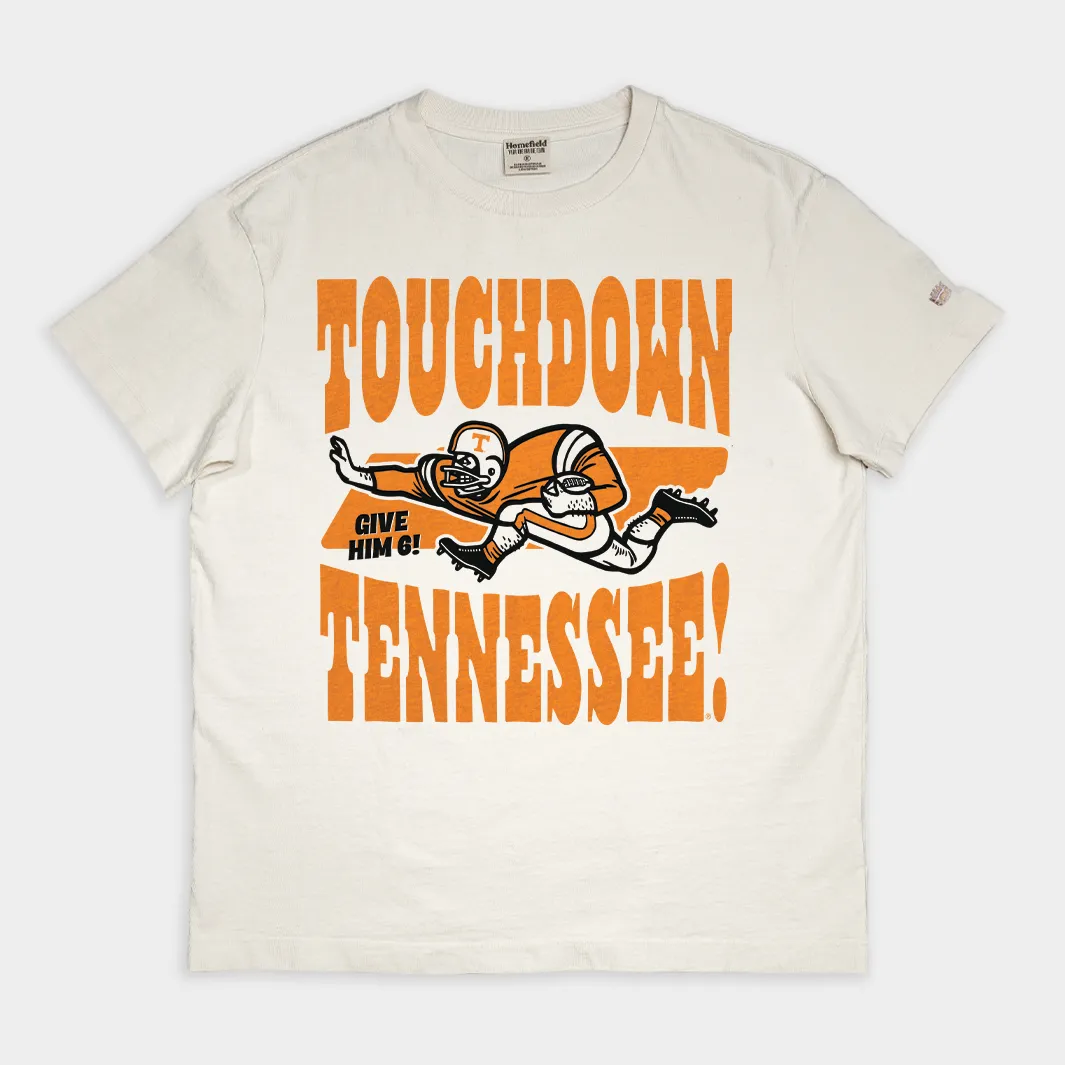 "Touchdown Tennessee" Vintage Heavyweight Tee