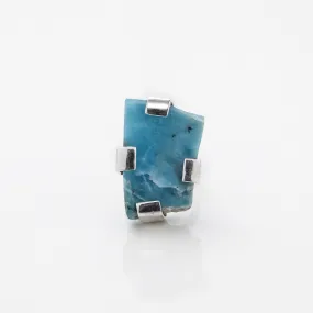 Raw Larimar Ring Charlotte