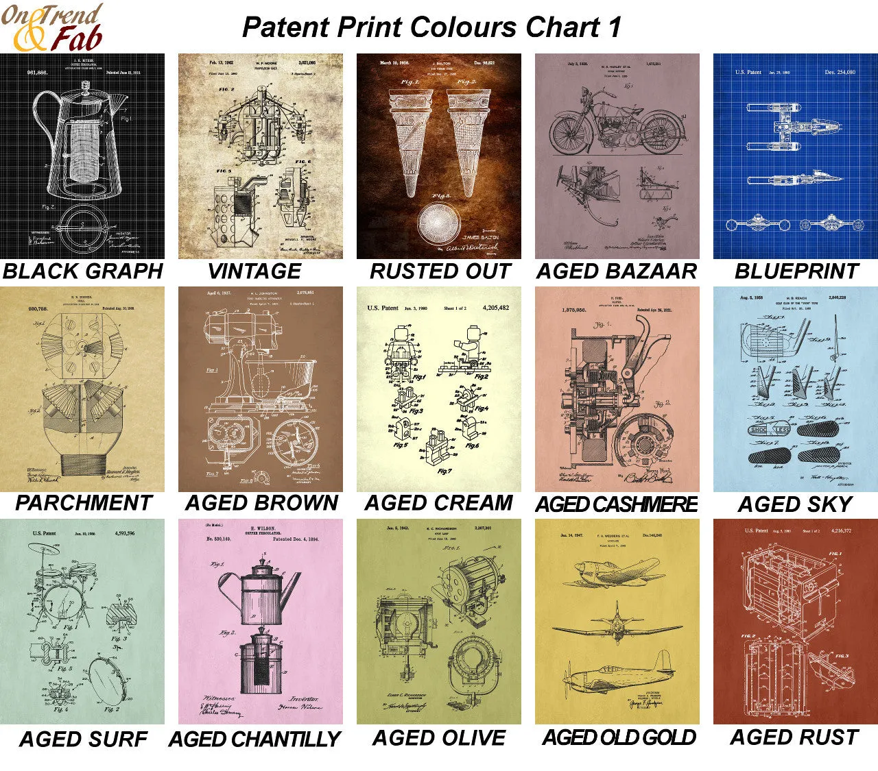 Safety Shoes Patent Print Workshop Blueprint Poster