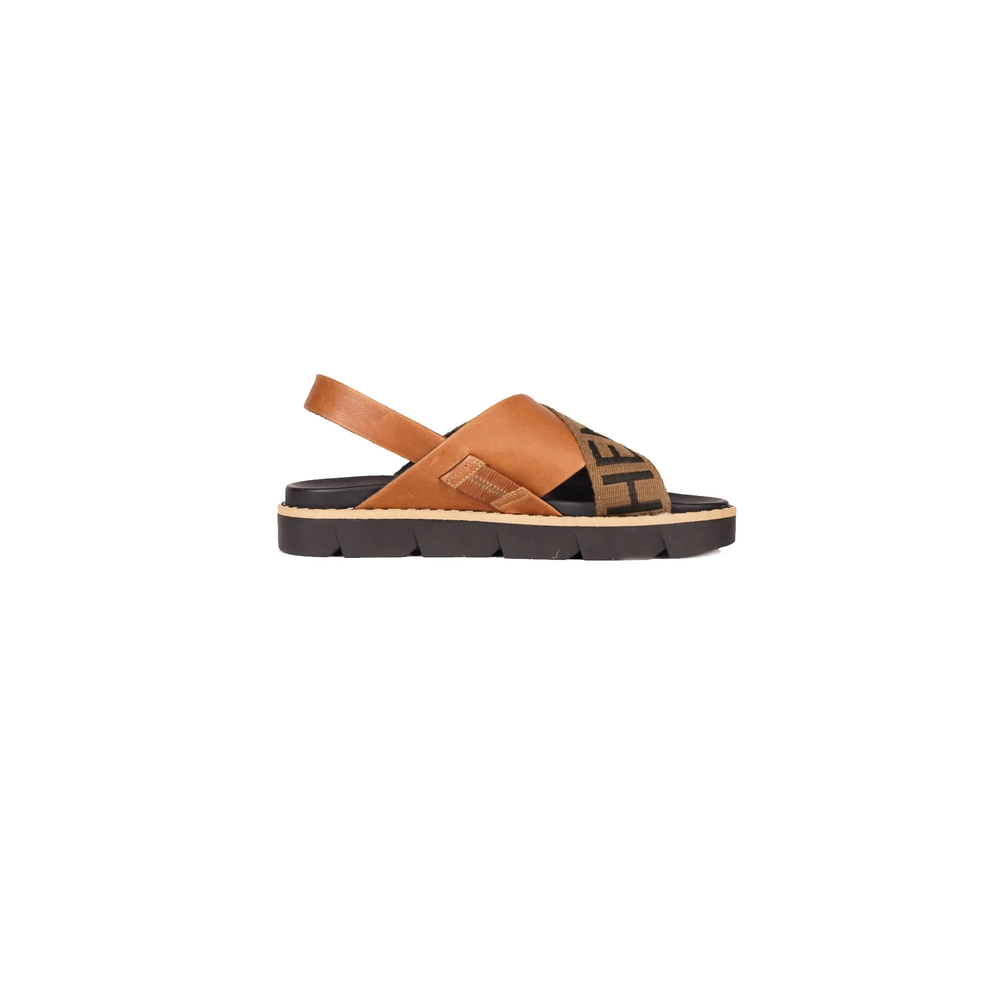 Sandal Fascia HB Main Cognac