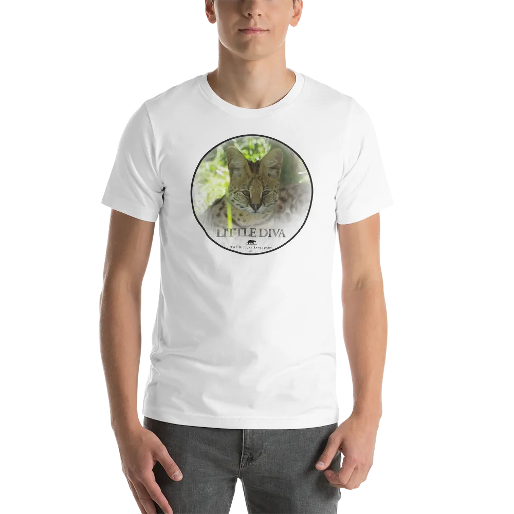 Serval Little Diva Short-Sleeve Unisex T-Shirt