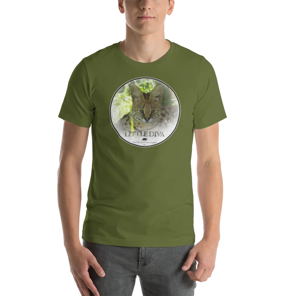 Serval Little Diva Short-Sleeve Unisex T-Shirt