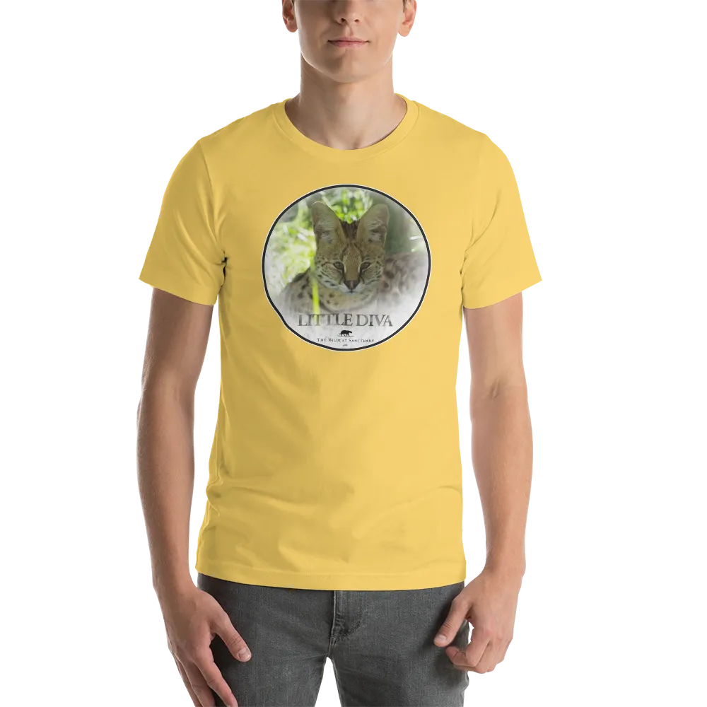 Serval Little Diva Short-Sleeve Unisex T-Shirt