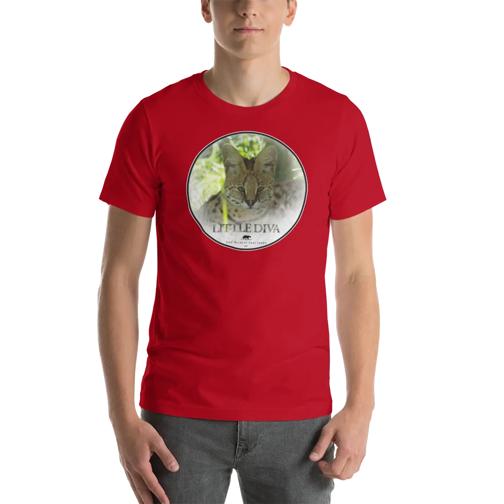 Serval Little Diva Short-Sleeve Unisex T-Shirt