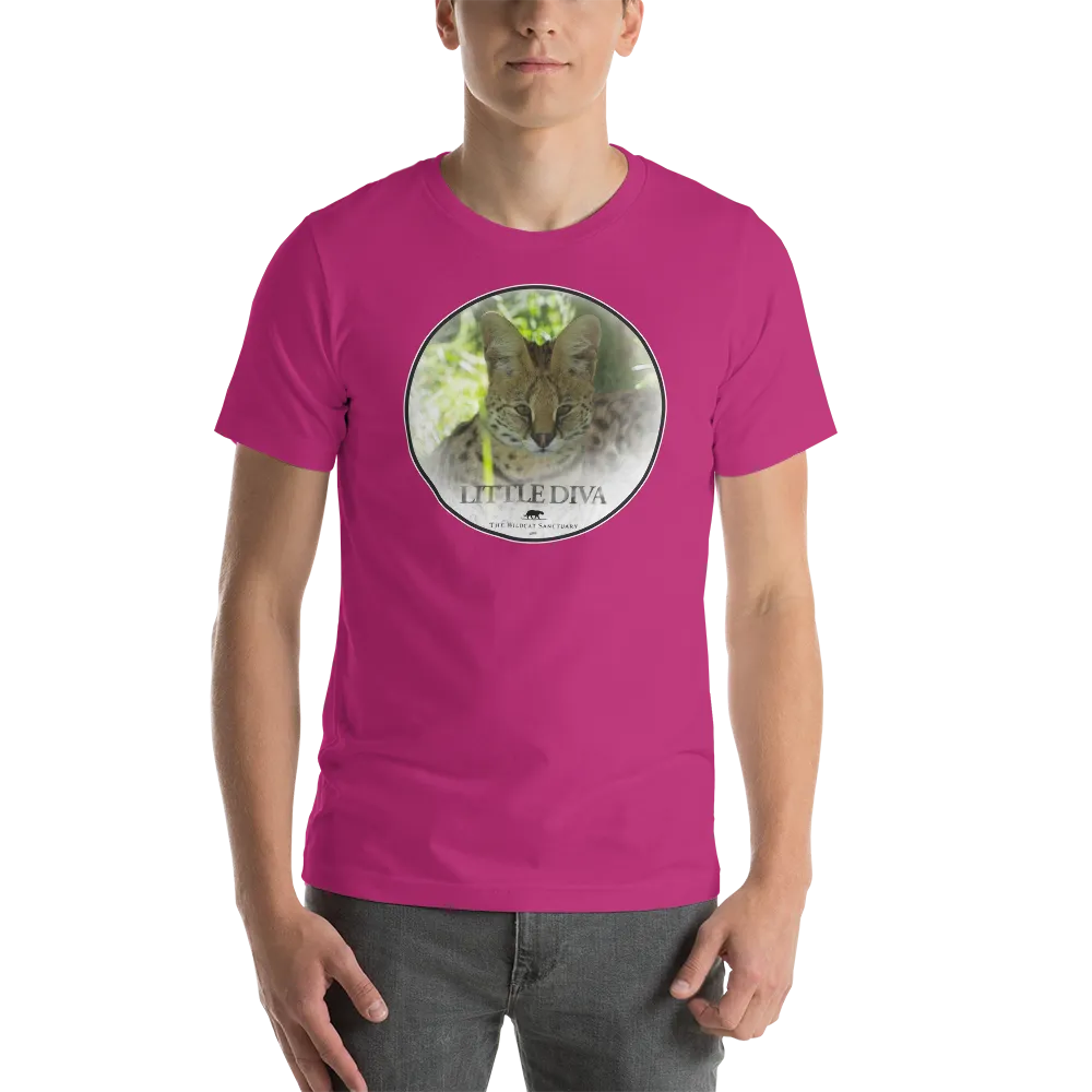 Serval Little Diva Short-Sleeve Unisex T-Shirt