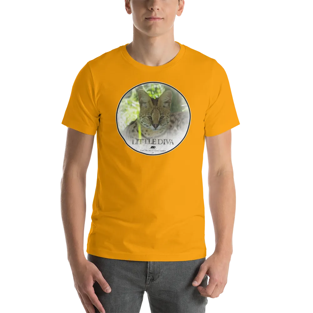 Serval Little Diva Short-Sleeve Unisex T-Shirt