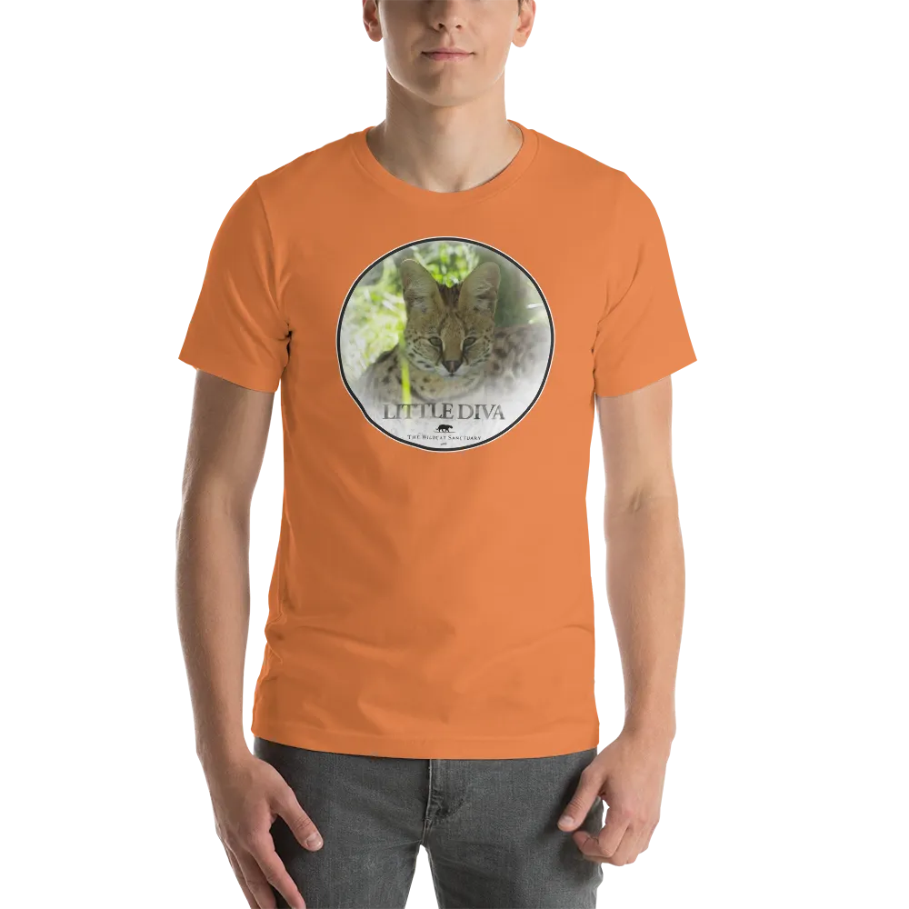 Serval Little Diva Short-Sleeve Unisex T-Shirt