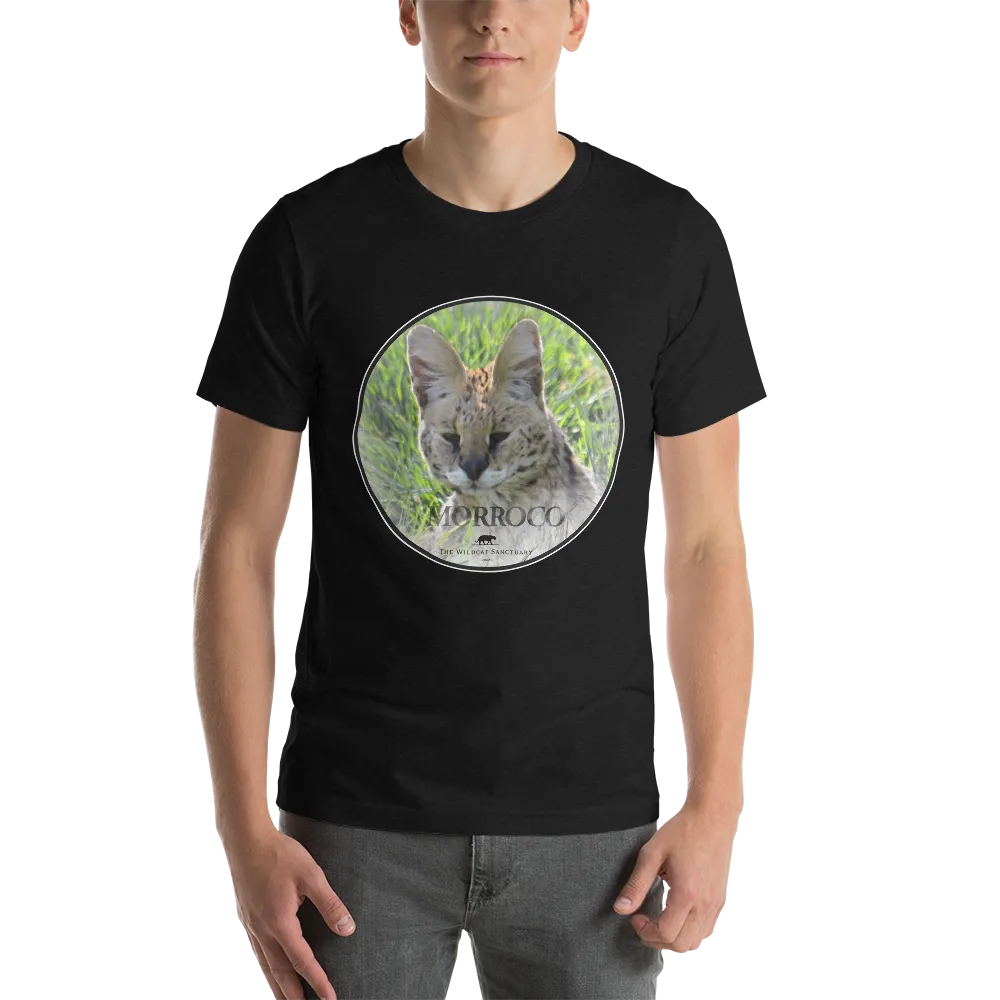 Serval Morrocco Short-Sleeve Unisex T-Shirt