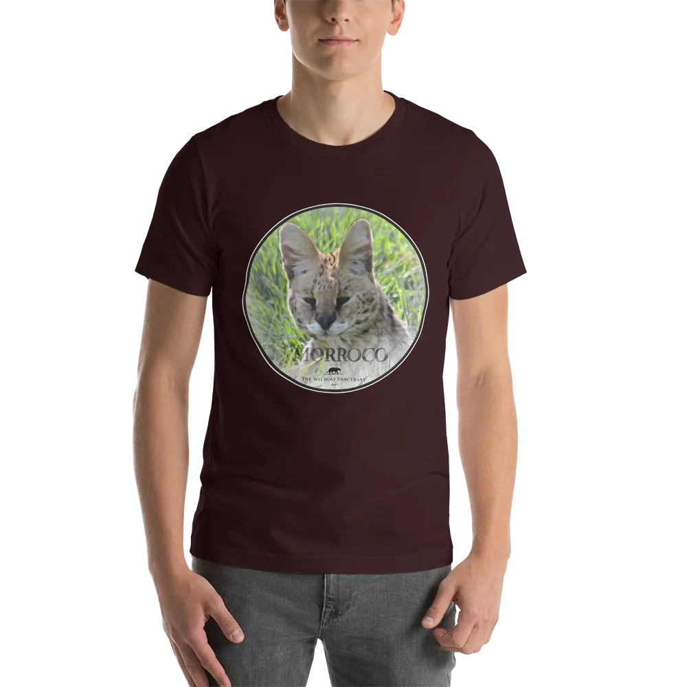 Serval Morrocco Short-Sleeve Unisex T-Shirt