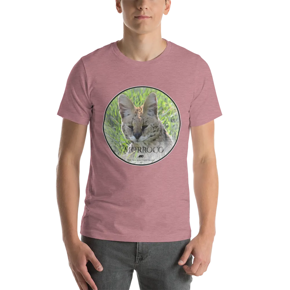 Serval Morrocco Short-Sleeve Unisex T-Shirt