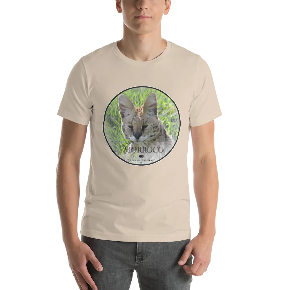 Serval Morrocco Short-Sleeve Unisex T-Shirt