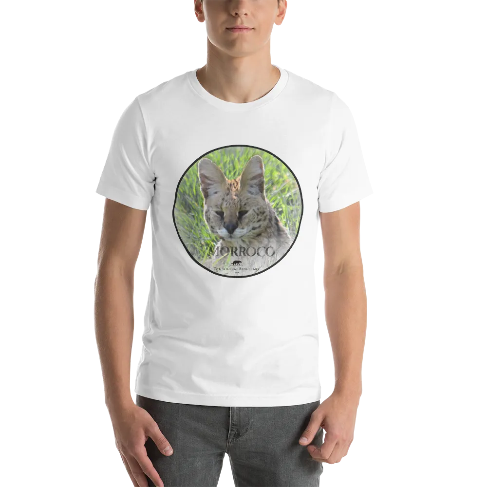 Serval Morrocco Short-Sleeve Unisex T-Shirt