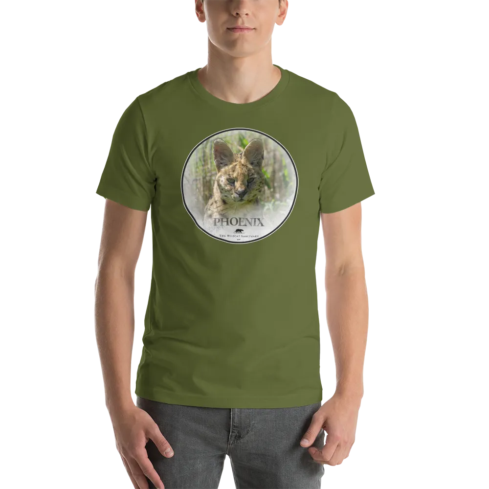 Serval Phoenix Short-Sleeve Unisex T-Shirt