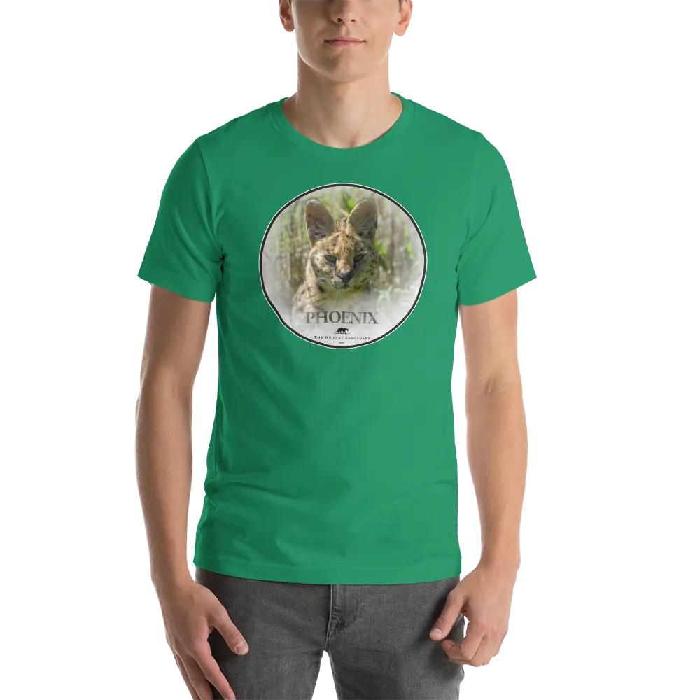 Serval Phoenix Short-Sleeve Unisex T-Shirt