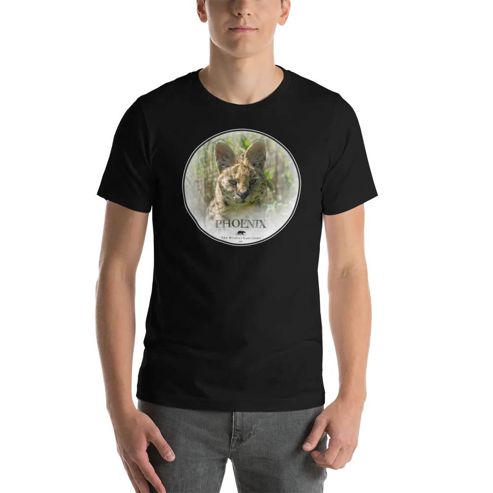 Serval Phoenix Short-Sleeve Unisex T-Shirt