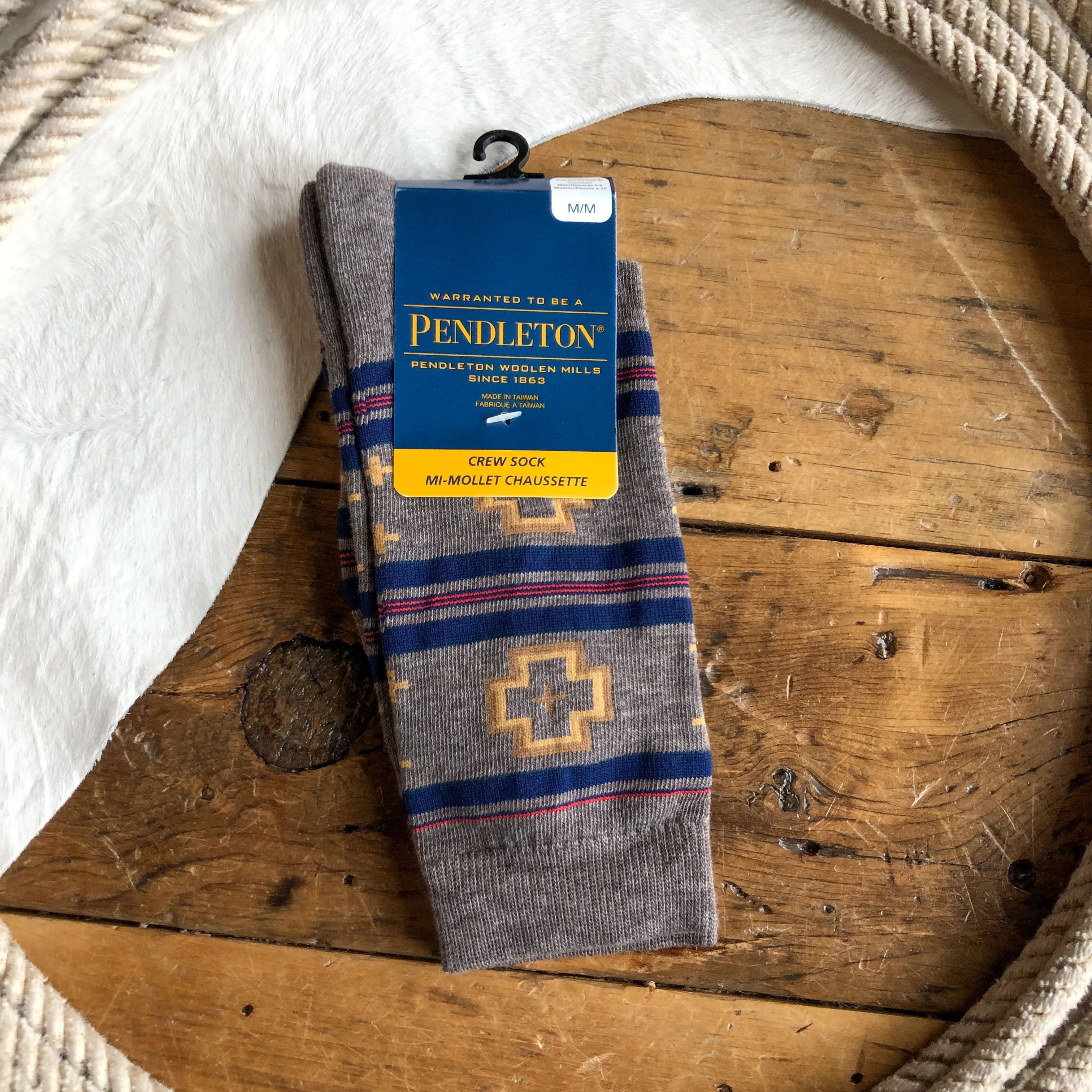 Shelter Bay Pendleton Crew Sock