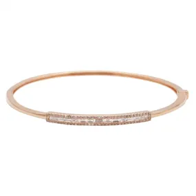 SOHO BAGUETTE DIAMOND BANGLE