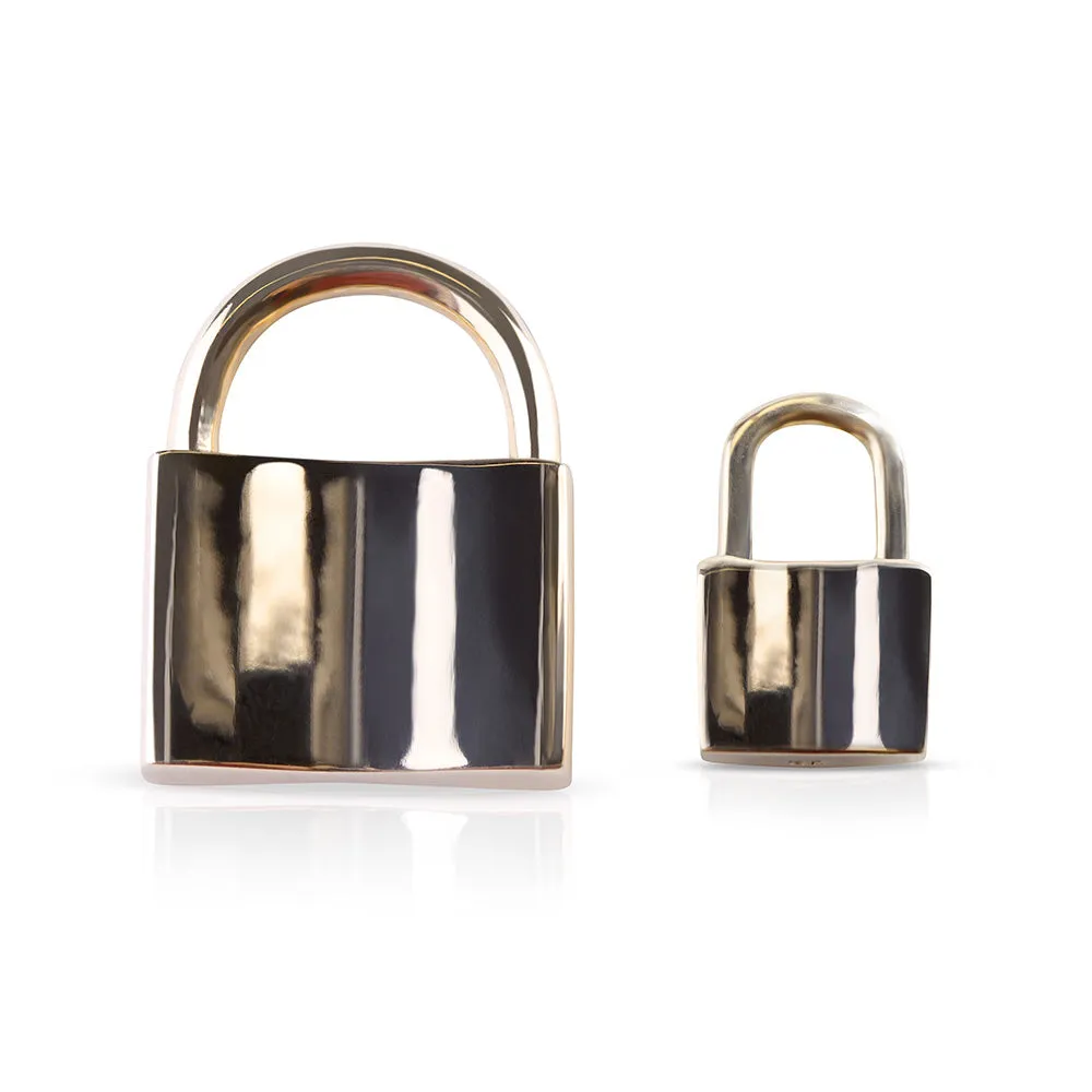 SOLID 14K GOLD LOVE LOCK