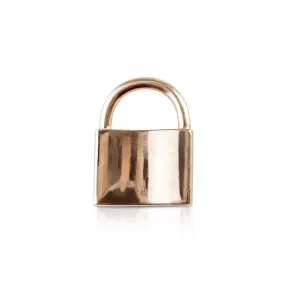 SOLID 14K GOLD LOVE LOCK