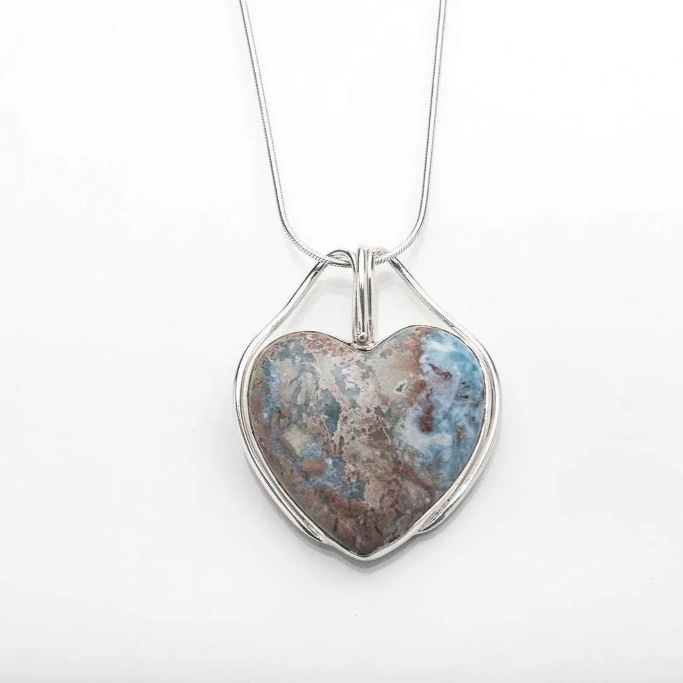 Specimen Heart Pendant Fuji