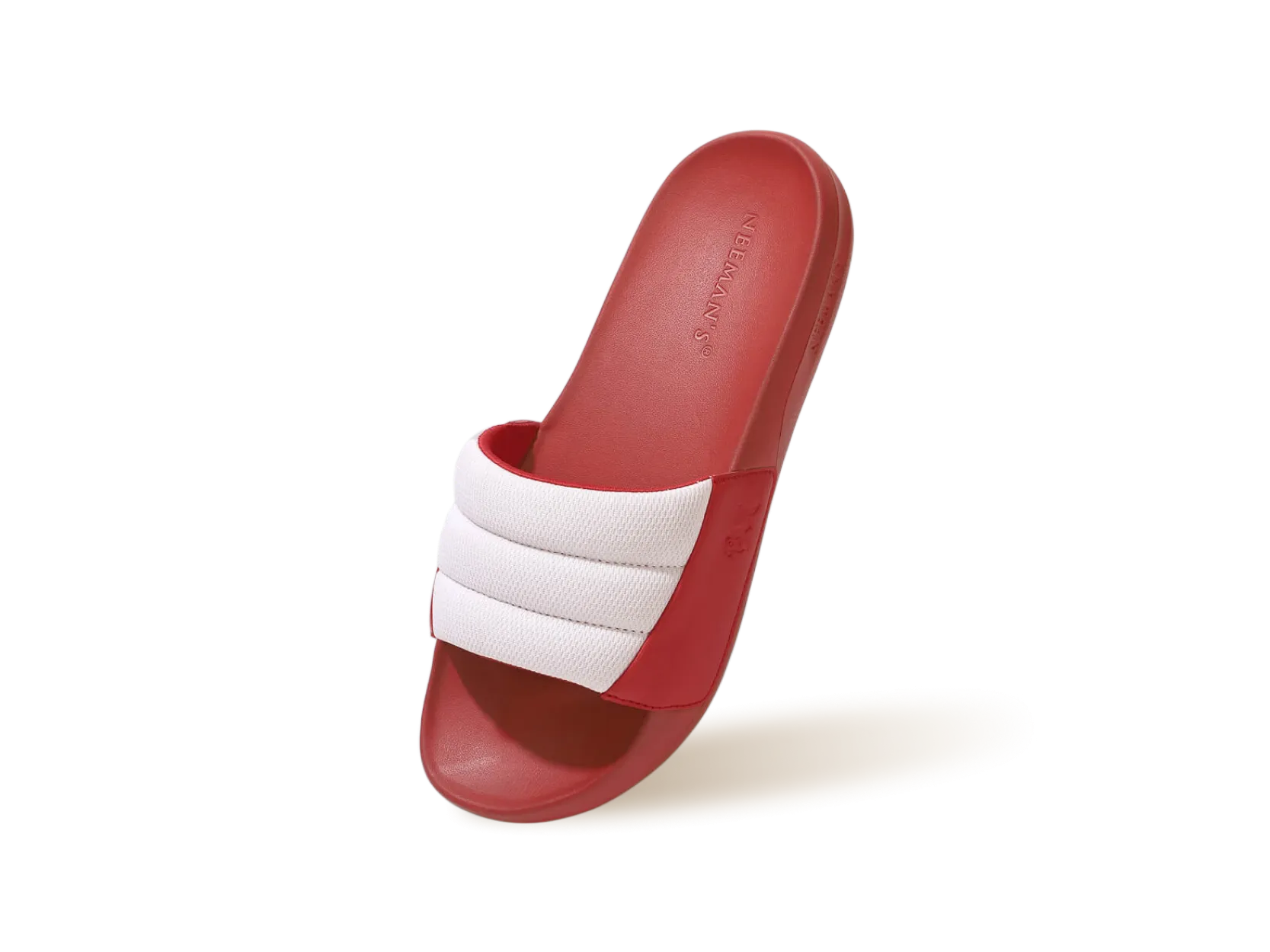 Squooshy Slides for Men : Red-White