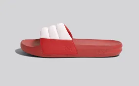 Squooshy Slides for Men : Red-White