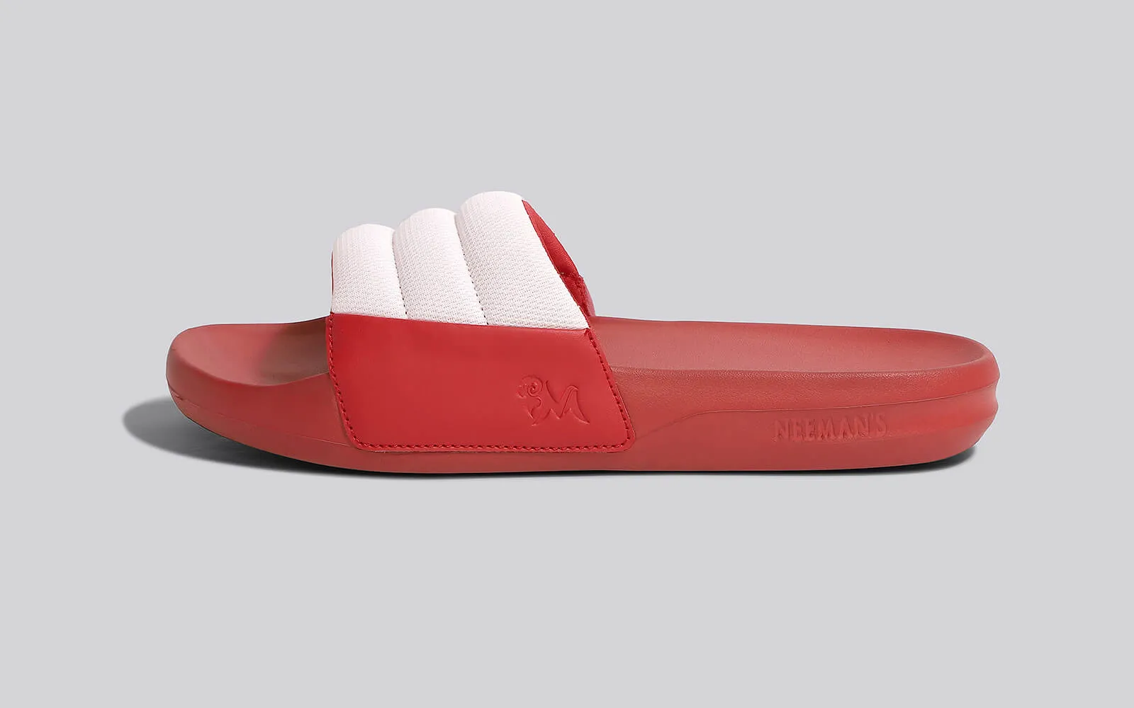 Squooshy Slides for Men : Red-White