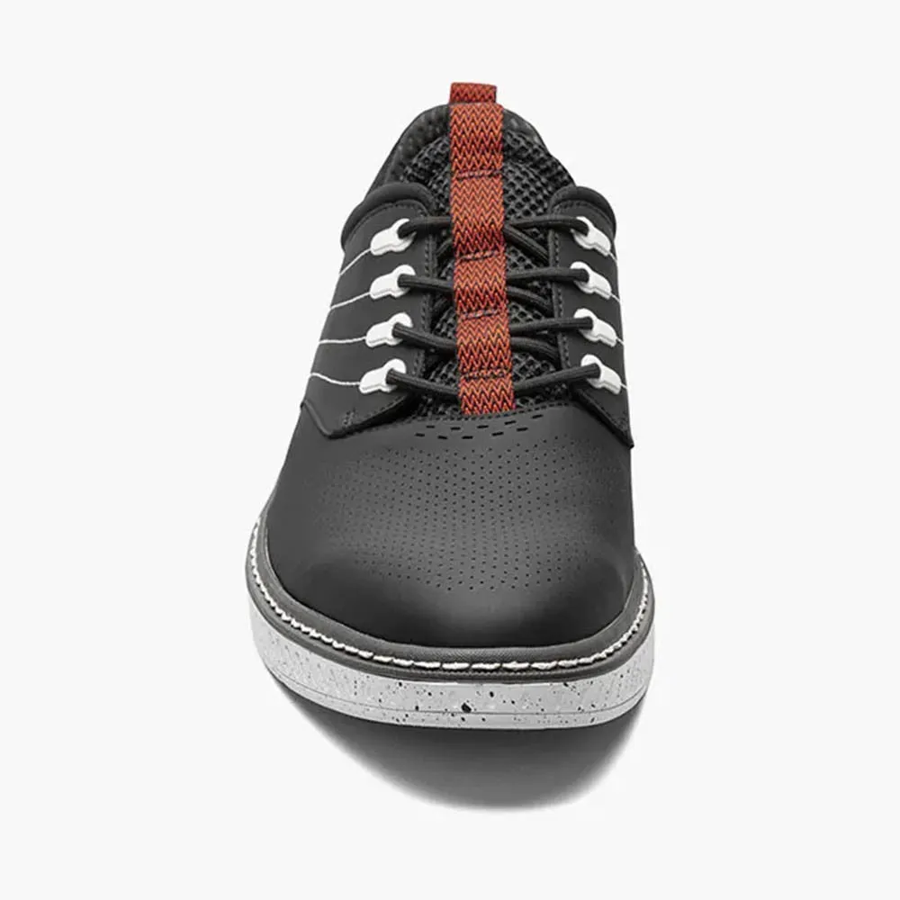 Stacy Adams BARNA Black Plain Toe Lace Up Sneakers