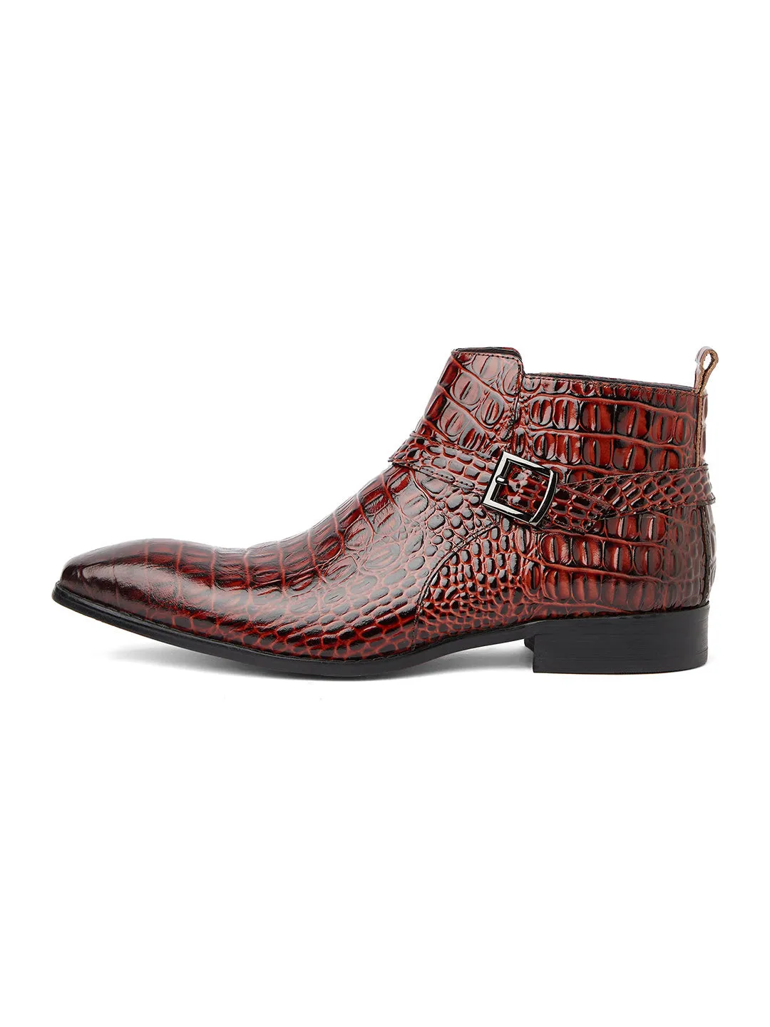 The Alligator Boot - Brown