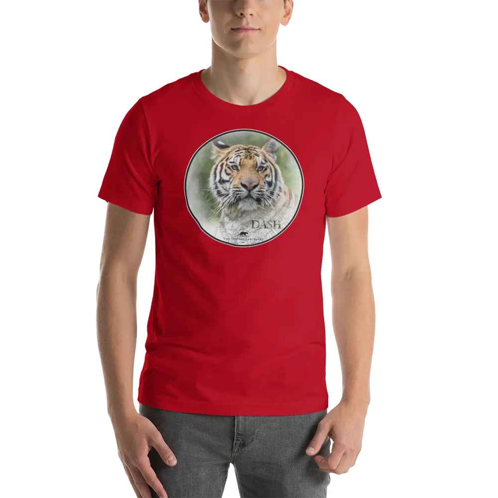 Tiger Dash Short-Sleeve Unisex T-Shirt