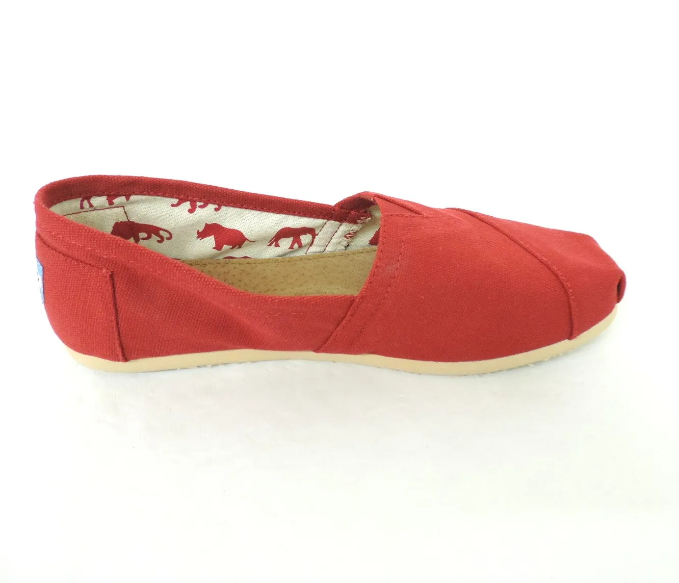 Toms women's- Red Canvas Classics